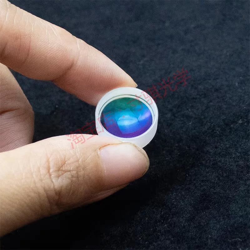 Diameter 27mm Focal Length 60mm Astronomical Telescope Objective Lens D27f60 Glued Green Film Achromatic