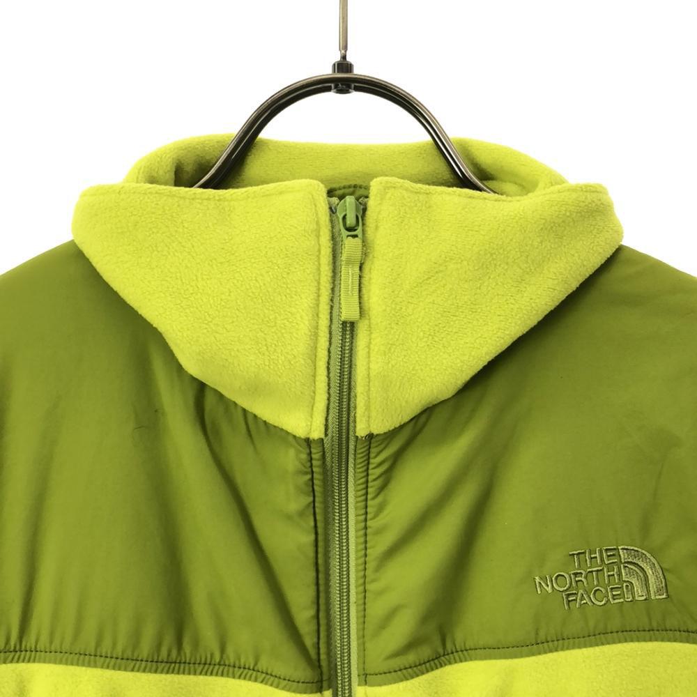 The North Face NLW21404 Mountain Versa Micro Fleece Jacket M Green System Women Used