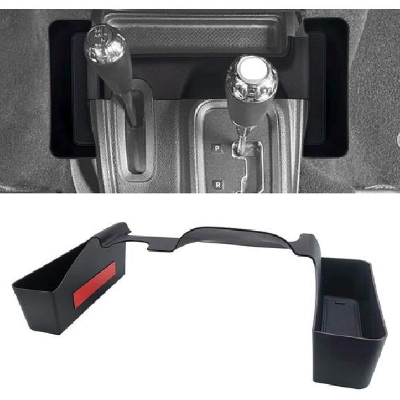 Center Organizer Gear Shift Side Storage Box Tray For Jeep Wrangler JK 2011-2018