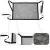 Car Ceiling Cargo Net Pocket Compatible with Vans and SUVs Adjustable Double-Layer Ceiling Storage Net Car Ceiling Storage Bag