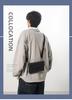 Unisex Korean Style Trendy Square Crossbody Bag Neutral Shoulder & Phone Envelope Bag