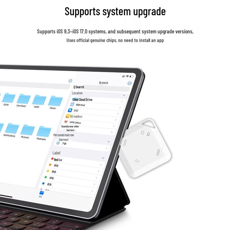 High-Speed USB 3.0 SD/TF Card Reader with Type-C Android OTG Compatibility