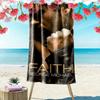 George Michael Print Beach Towel, Large Soft Quick Dry Towel for Beach Camping Swimming