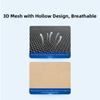 with 8/5 USB Fans Car Ice Silk Seat Cushion 3-Speed Car Ventilated Seat Cushion  Summer Driving