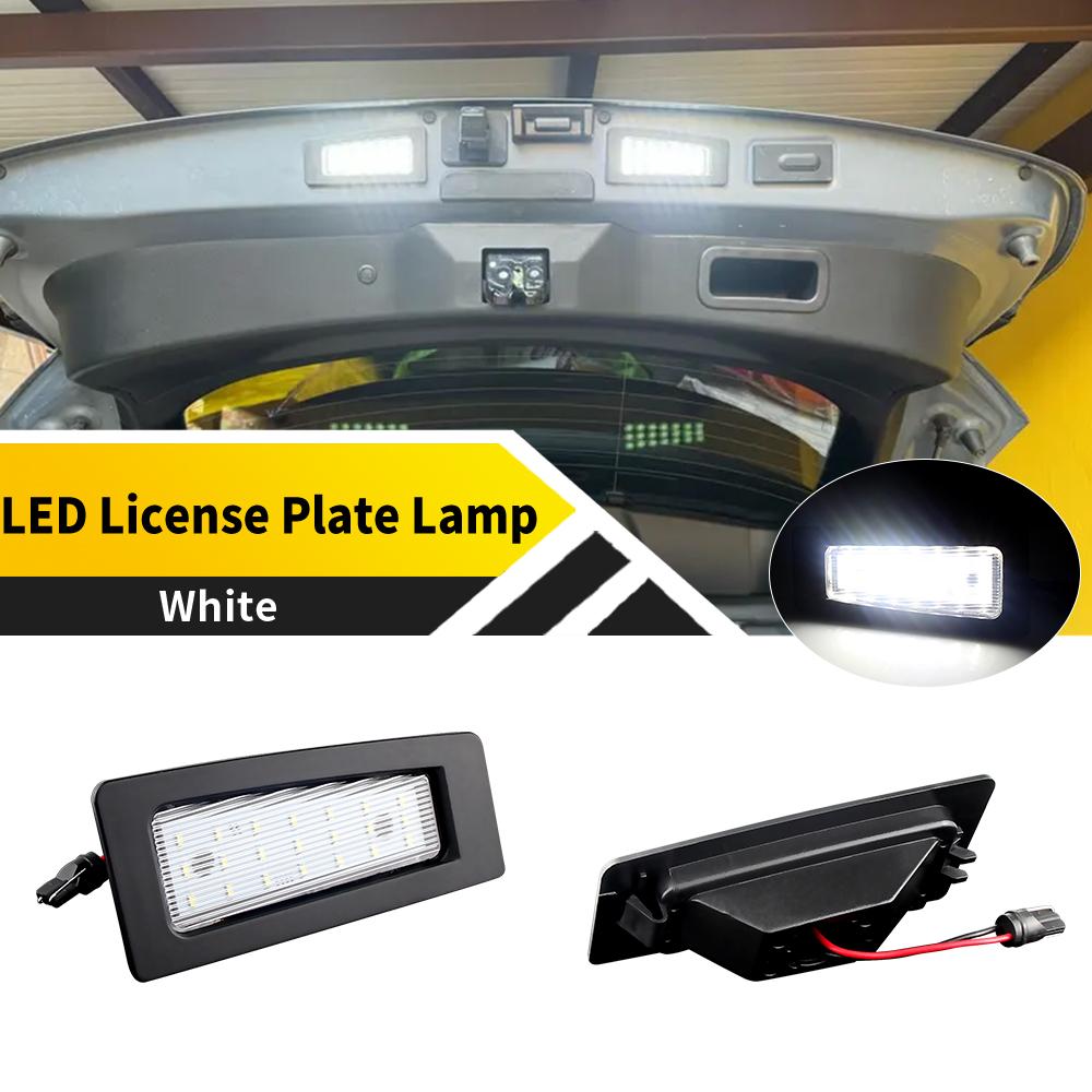 2PCS LED Number Plate Lamp For Mazda CX-3 2016-up 3 Axela BM/BN 2013-2018 3 (Gen3) 2014-2018 White License Plate Light Assembly