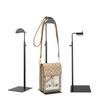 Verstellbare Hängetasche Handtaschenregal Edelstahl Ausstellungsständer Geldbörsen Handtaschenhalter Gestell Heimorganisator Platzsparend