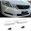 2 ks Kryt trysky ostřikovače světlometů Chrom & Držák pro LEXUS GS300 GS350 GS430 GS450h GS460 2006-2011 Pravý+Levý 85207-30031 85208-30031