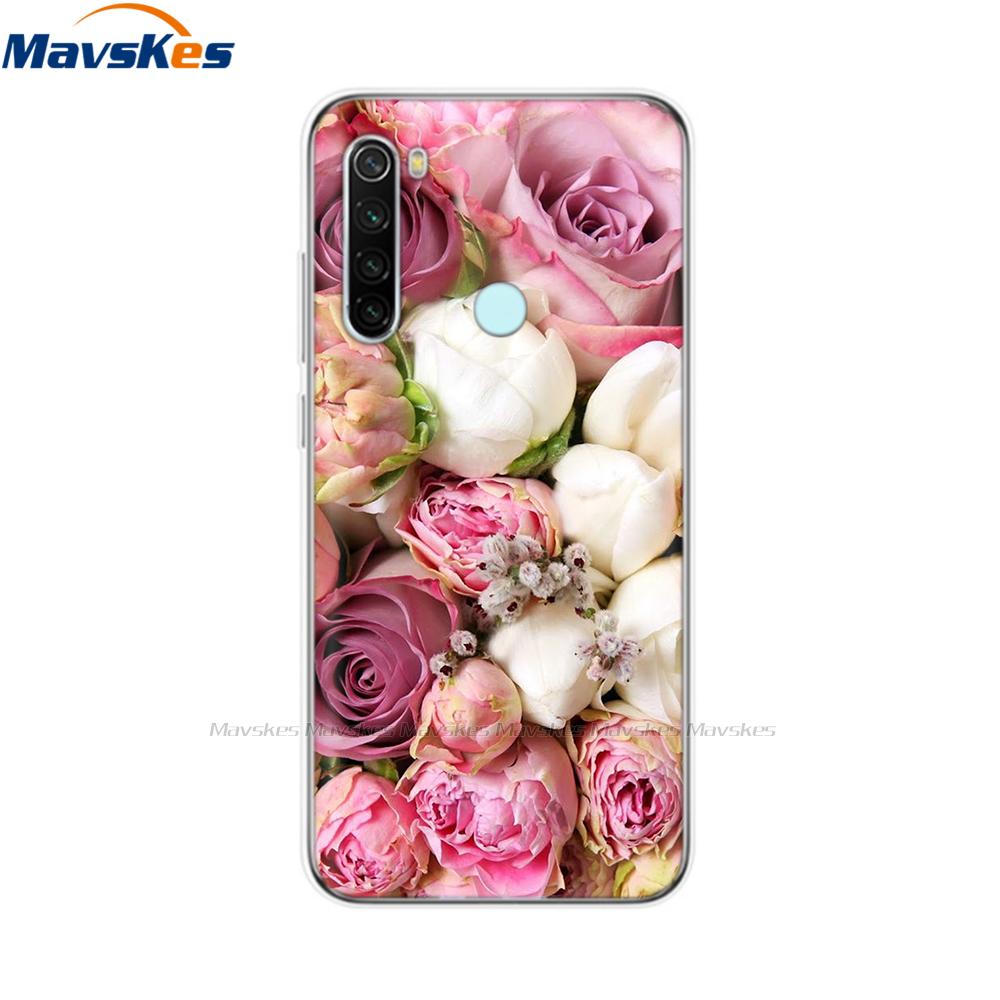Phone Case for Xiaomi Redmi Note 8T Case 6.3" Silicon Soft TPU Back Cover for Redmi Note 8 8T Note8 Pro Case Protect Shell Coque