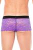 Boxer Violet In Delicate Lace Lm2006 67 Pure