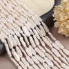 1String, Fashion Women's Natural Freshwater Pearls, 5×15-6×17mm, Pipa Pearl Beads for DIY Necklaces, Bracelets Accessories, Jewelry Making 36cm