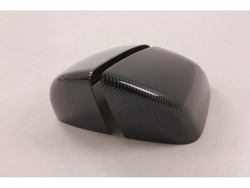 2019 MODEL-X-ABS Pokrywa lusterka wstecznego z włókna węglowego w kolorze czarnym tytanowym