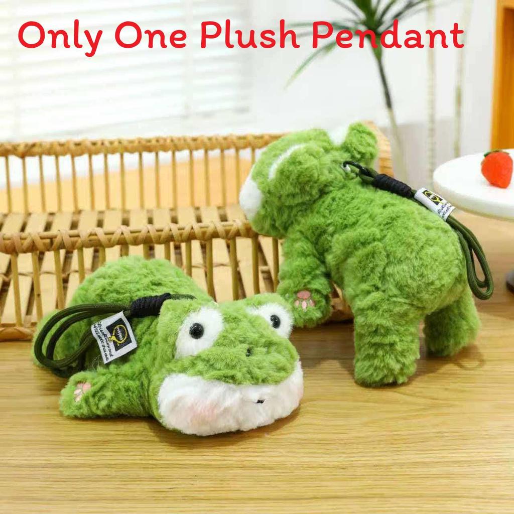 Plush Fox Keychain With Cord Cute Animal Pendant For Kids And Adults