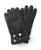 Schott WINTER GLOVE SHORT, Men's Size L 010, Black, 782-4970045
