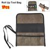 1Pcs Oxford Cloth Roll Up Tool Bag Multiple Pocket Screwdrivers Drills Wrench Pouch Multi-Purpose Storage Case Bag Hanging Tool