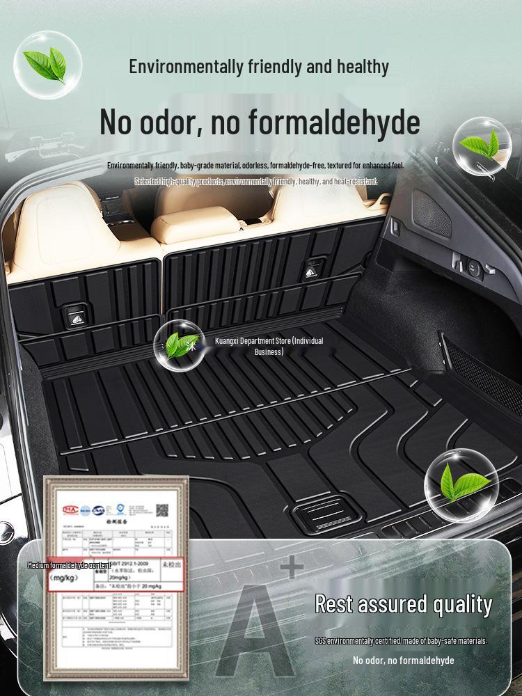 2025 ZHIJIE R7 Trunk Mat TPE Tail Box Mat 