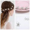 5/10PCS Fashion Cute Elegant Woman U-shaped Starfish Hair Clip Pin Wedding Bride Girl Pin Hair Comb Hair Ornaments