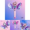 Princess Magic Wand Light And Music Toy For Girls With Flashing And Rotating Features