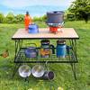 A1R Outdoor Folding Table & BBQ Storage Rack