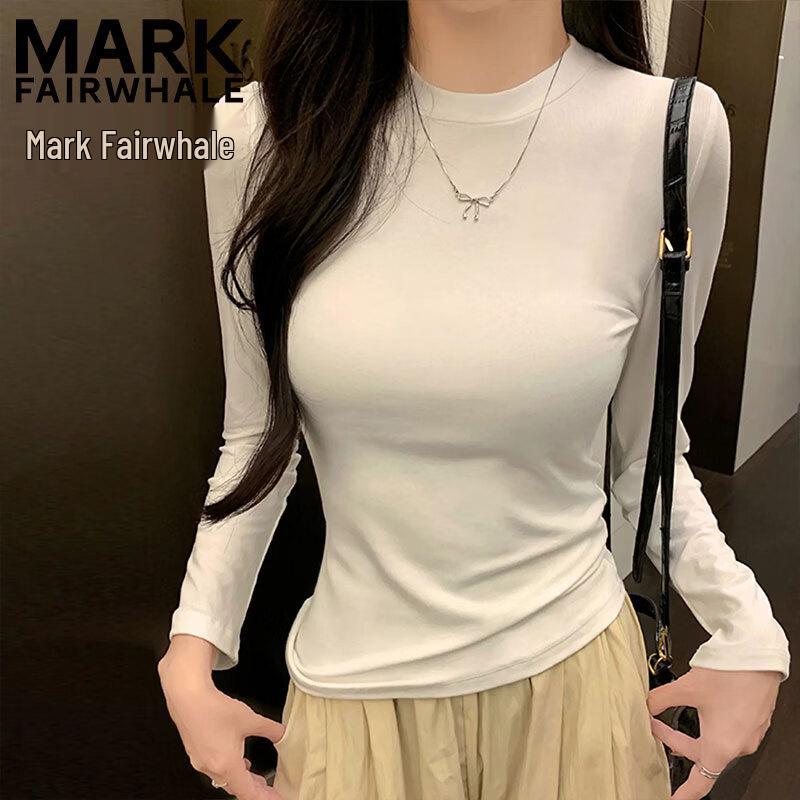Mark Fairwhale Women's High-Neck Slim Fit Long Sleeve Base Layer