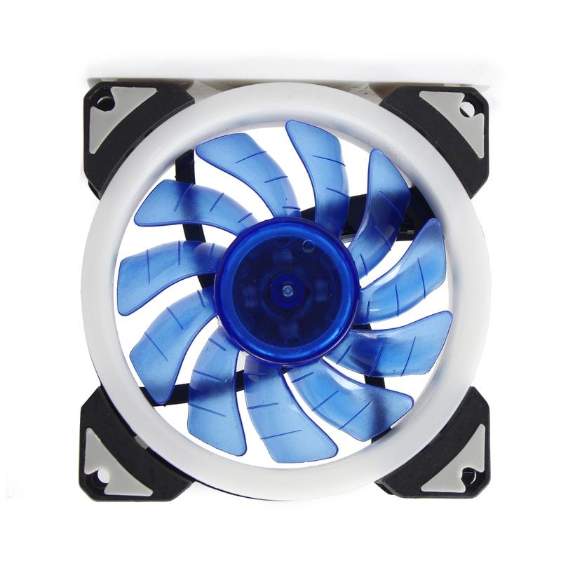 92mm Blue LED Fan 92x92x25mm DC 12V Led Fan CPU GPU Computer Case Cooling Cooler Fan 4PIN Temperature Control