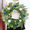 Festival Holiday Wreath Ornament Christmas Wreath Artificial Pine Garlands Festival Wall Hanging for Holiday
