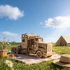 DO-IT-YOURSELF Wooden Truck Miniature Kit 3D P High Quality Durable Design Safe for Children uzzle Imaginative Holiday Birthday Present Toy