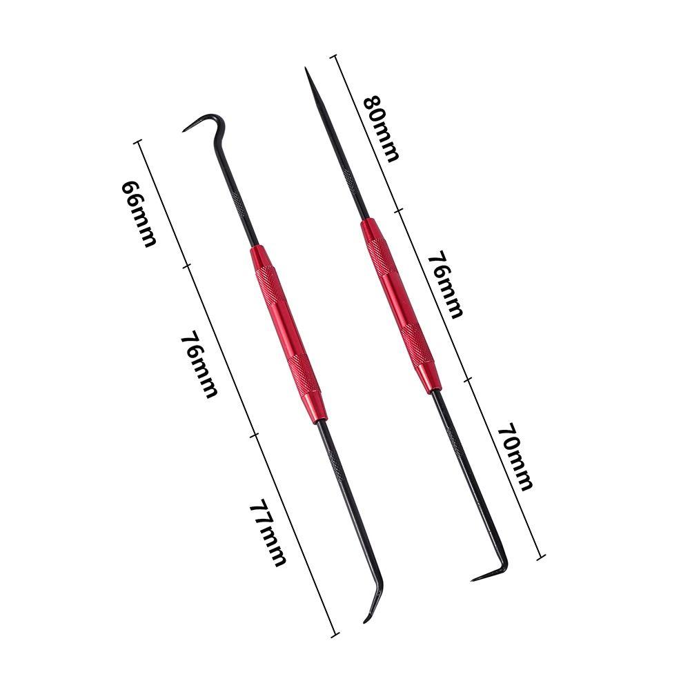 2PCS Repair Tool Comb Lock Picks Hand Tool Seal Gasket Puller Oil Seal Screwdrivers Set  Car Auto