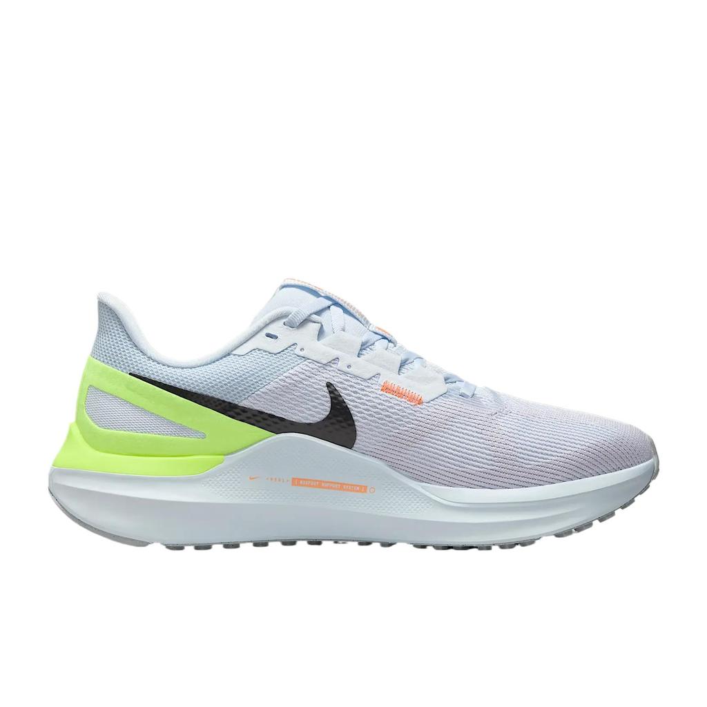 Nike Zoom Structure 25 Soft Skin Comfortable Fit Low Top Running Shoes Women Running Shoes Light-Blue Green DJ7884-401