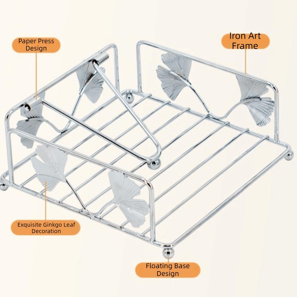 Vintage Napkin Holder Hollow Out Napkin Box Sturdy Napkin Tray  Home Kitchen