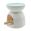 Elegant Essential Oil Burner Ceramic Incense Burner Candle Holder for Bedroom Living Room or Bathroom Ambiances