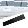 6Pcs Windshield B Pillar Trim Exterior Garnish for VW Jetta 2006-2010 Black