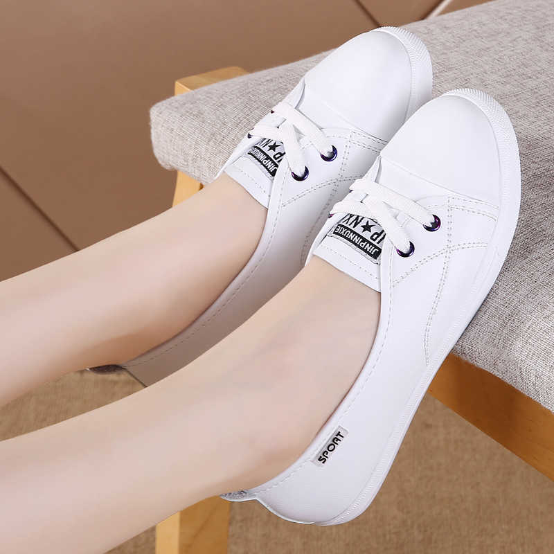 Normal Leather Flatform Sneakers For Running Mary Jane Black Tennis Tennis Shoes Woman Sport Street Sapatenis High Grade
