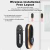 1080P HD Smart Wireless WIFI Video Doorbell Security PIR Camera Doorbell (WIFi   2 Dingdong )
