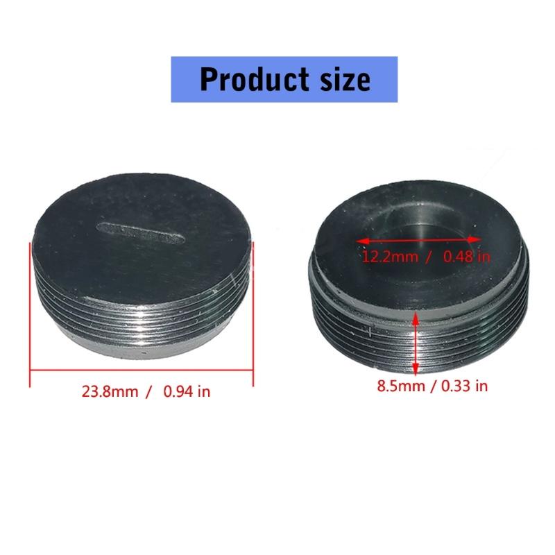 10Pcs Carbon Brush Caps Plastic Holder Cover Accessories For Motor Accessories 24mm Replacement Part Power Tool