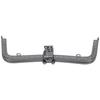 Metal Purse Frame DIY Kiss Clasp Lock Retro Embossed Handle Hardware Accessories 20cmGun Black