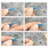 2Pcs Fishing Quick Knot Tool Universal Nail Knot Tying Tools Loop Tyer Pen Shape Hook Remover Multi-fishing Tackle