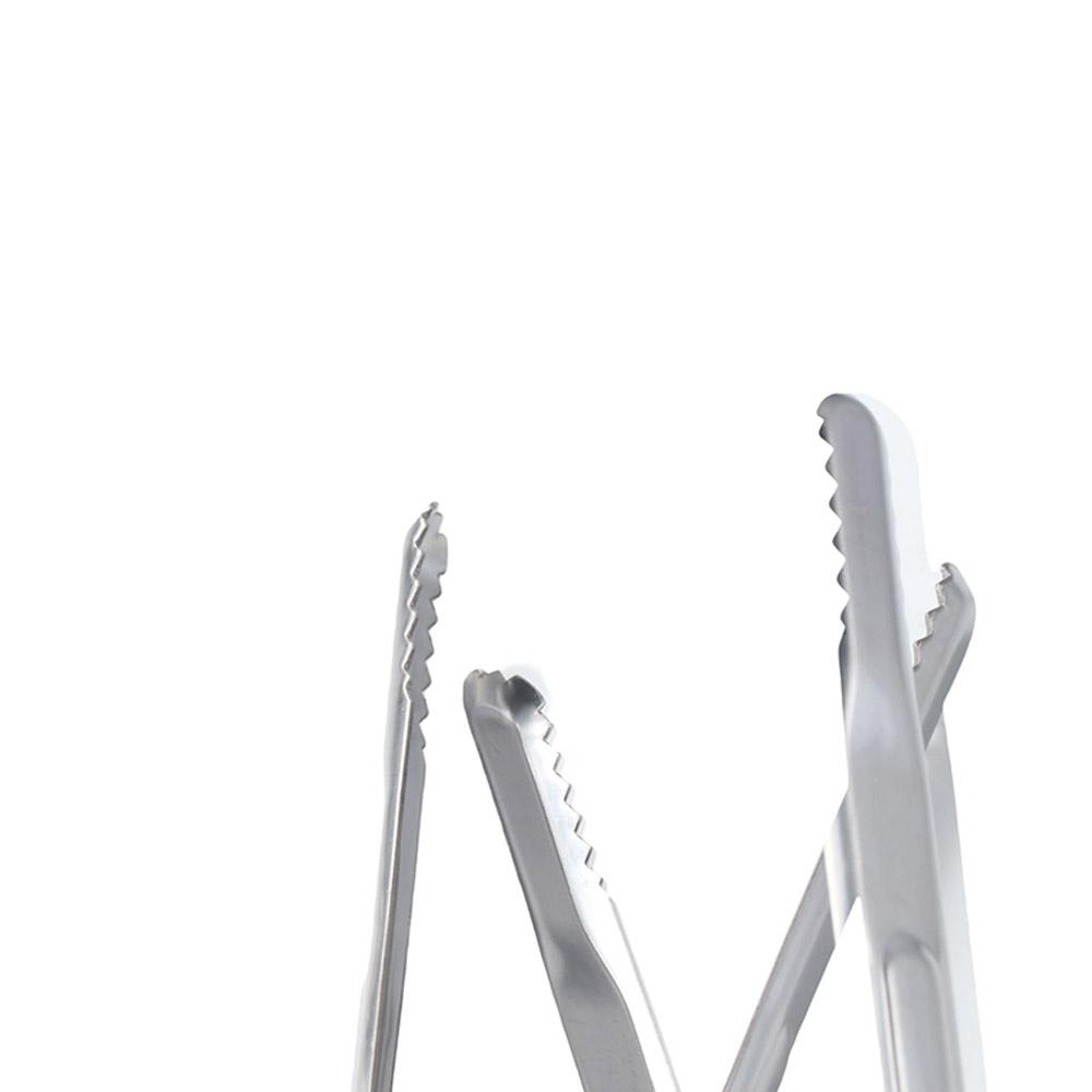 Heat Resistant Non-Slip Easy to Clean Grill Tongs Korean BBQ Gripper Food Clip Serving Clamp