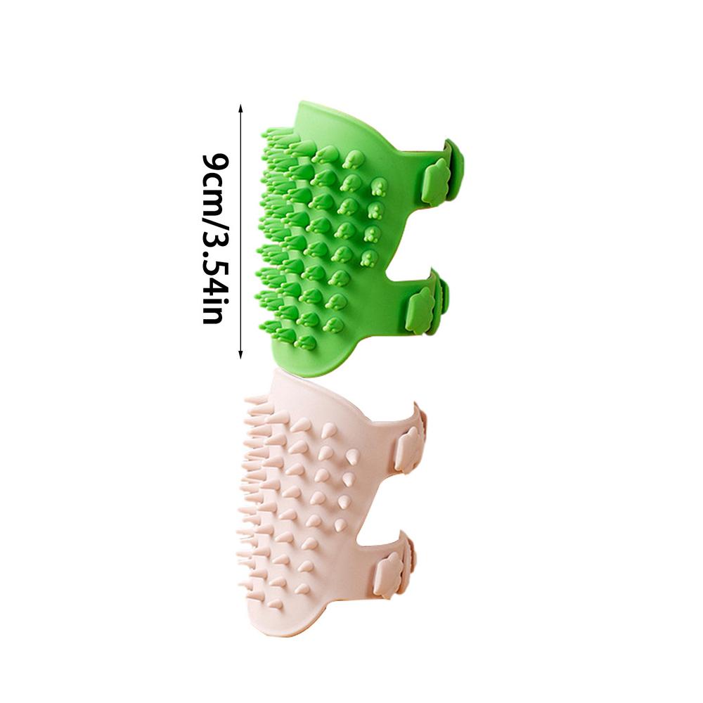 Cat Corner Brush Wall Brush For Cats Pet Self Groomer Cat Wall Scratcher Wall Brush For Cats Universal Silicone With Adjustable