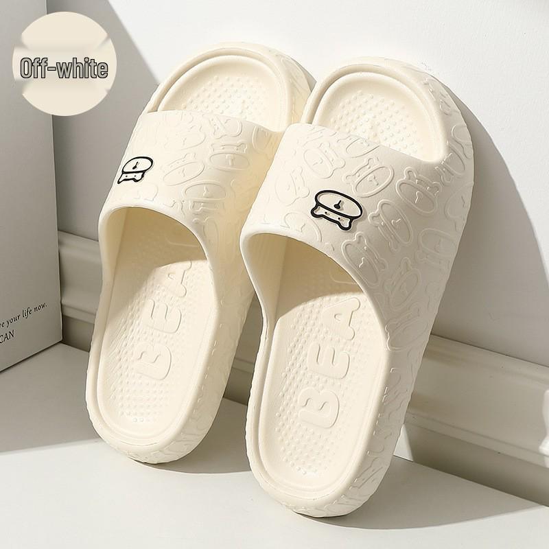 EVA Slippers: Women's Summer Couple Indoor, Thick Sole, Non-Slip, Cool, Men’s Plus Size 'Stepping On Clouds' Comfort