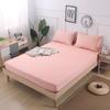 Fitted Sheet Mattress Cover With All-around Elastic Rubber Band Non Slip Dustproof Bed Sheet(Without Pillowcase)