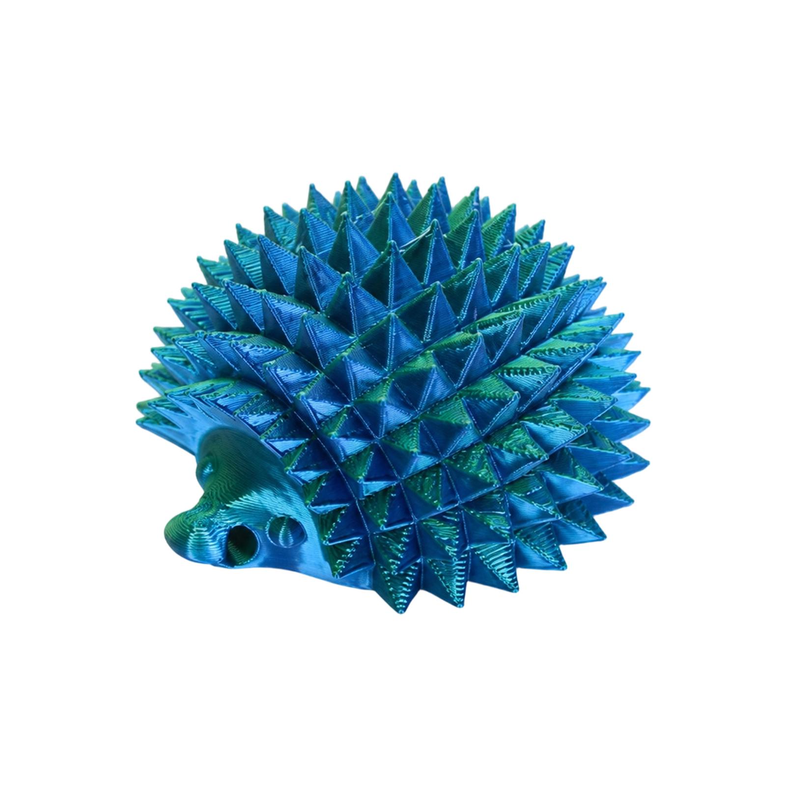 3D Printed Hedgehog Finger Toy - Portable Stress Toy for Kids and Adults One Size