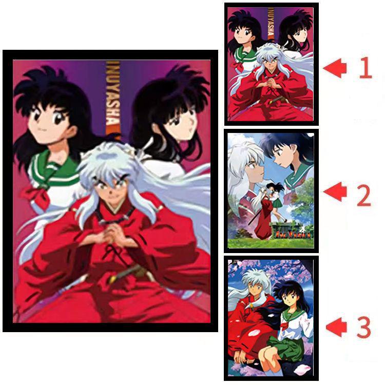 Dziewięć Tytanów 3D Anime Gradientowy Stereoskopowy Plakat Malarski.