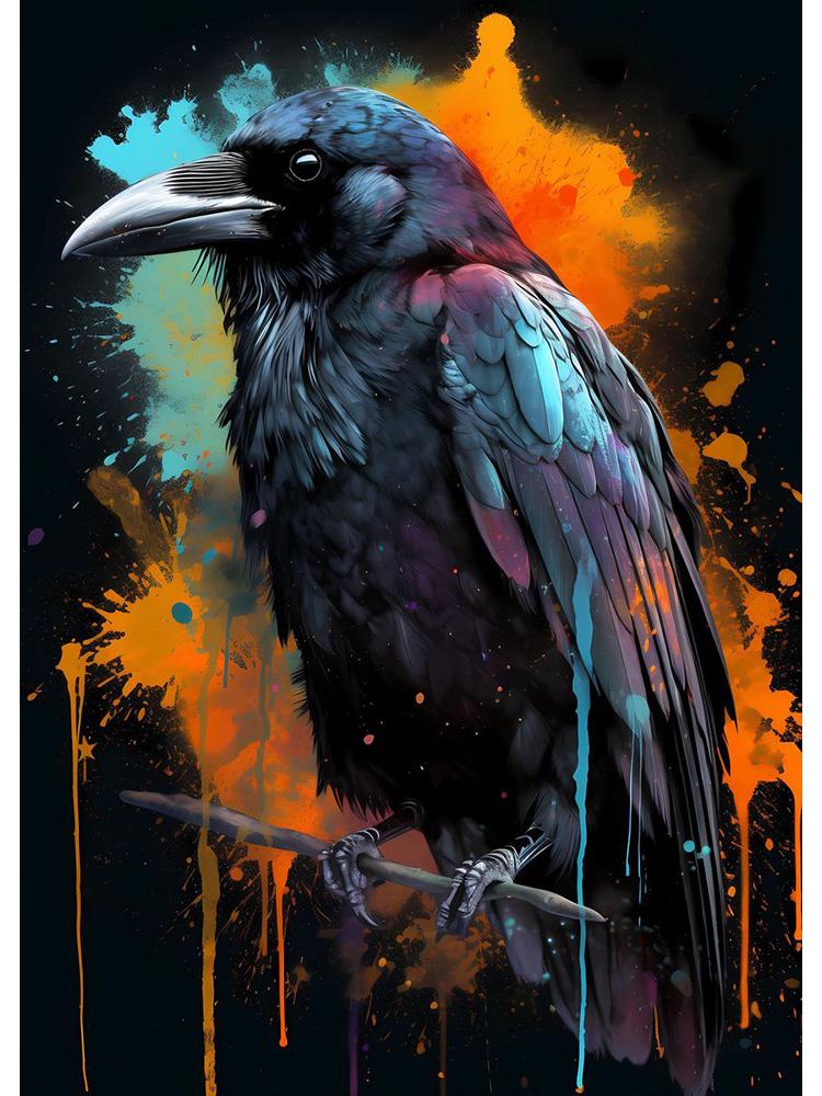 Meerkat Elephant Sea Otter Lion Colorful Animals With Drips Poster Canvas Painting Cute Animal Wall Art For Room Home Decor