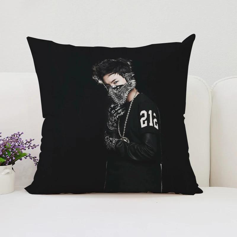 40x40cm Sofa Decoration Cushion Cover J-JHope  Double Sided Printed Pillow Cover Waist Cushion Car Cushion Fans Gifts