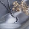 Gothic Neck Jewelry Pendant Necklace Scythe Necklace Adjustable Length Necklace Unisex Jewelry for Party Everyday Wear