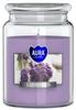 Lavender Scented Candle in Jar 14x9, with up to 100h Burning Time