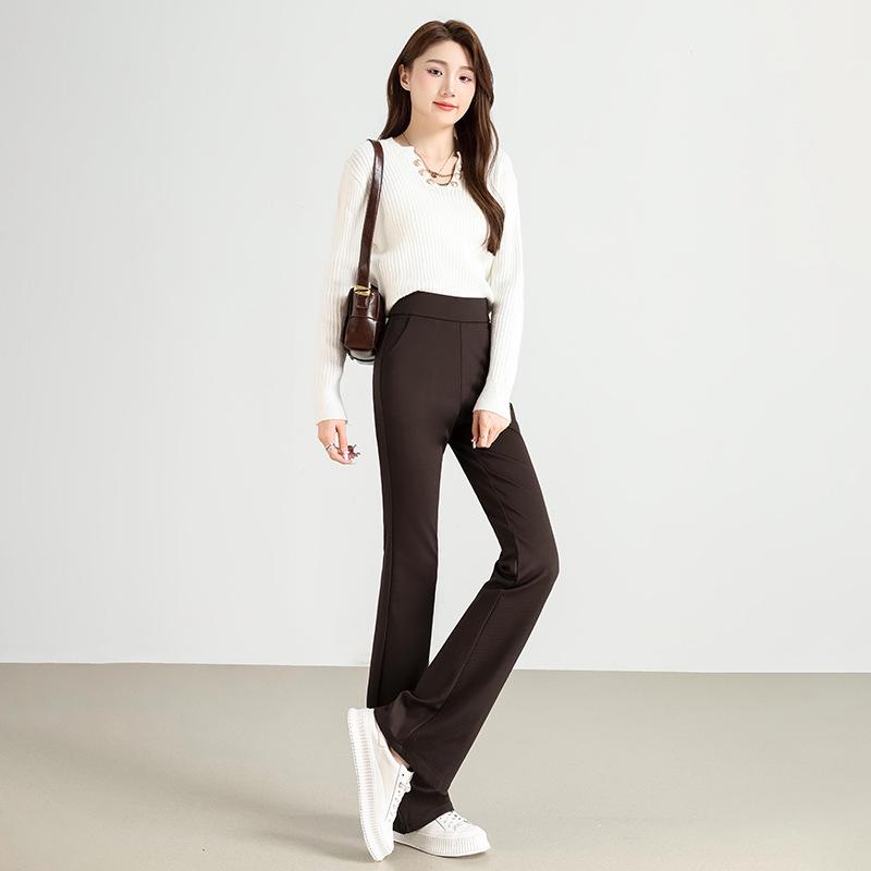 High-Waisted Slimming Straight-Leg Flare Jeans - Supermodel Fit for Women 3XL (145-160 lbs)