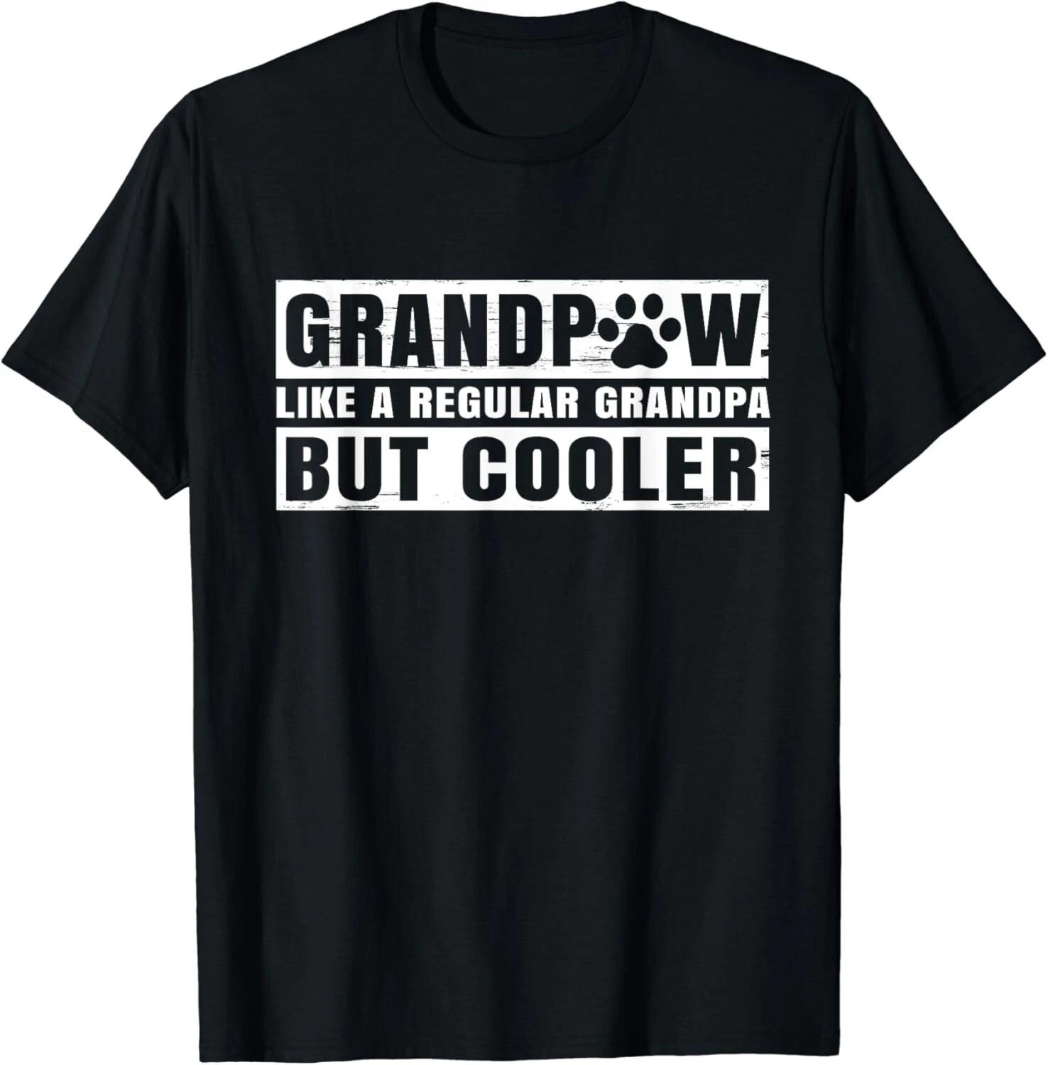 

Grandpaw Shirt Men Grand Paw Regular Grandpa Dog Lover Gift Unisex T-Shirt XL