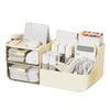 Makeup Organizer Multifunctional Skincare Cosmetic Storage with 2 Drawers for Vanity Desktop Cream