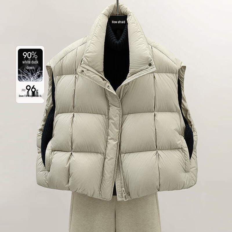 

Women s Stand Collar 90% Down Vest XL